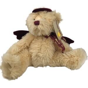 HSN RBI Harrison Bear Angel Plush 16'' 2000 Christmas Halo Wings Special Edition